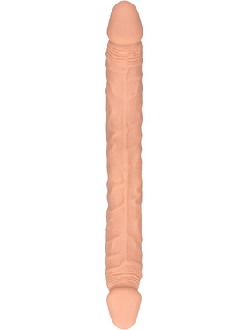 RealRock Skin: Double Dong, 36 cm, ljus