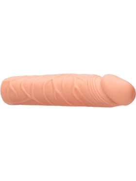 RealRock Skin: Penis Extender, 17.5 cm, ljus