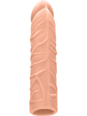 RealRock Skin: Penis Extender, 17.5 cm, ljus