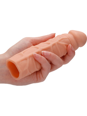 RealRock Skin: Penis Extender, 17.5 cm, ljus