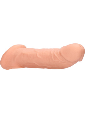 RealRock Skin: Penis Extender with Rings, 22 cm, ljus