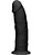 RealRock Ultra: Silicone Dildo / Dual Density, 15 cm, svart