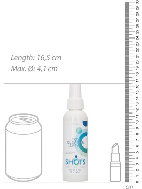 Shots Lubes & Liquids: Toy Cleaner Spray, 150 ml