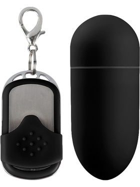 Simplicity: Macey, Large Remote Control Vibrating Egg, svart