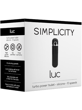 Simplicity: Luc, Turbo Power Bullet, svart