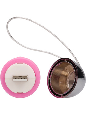 Simplicity: Ethan, Rechargeable Remote Control Vibrating Egg, rosa