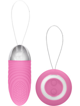 Simplicity: Ethan, Rechargeable Remote Control Vibrating Egg, rosa