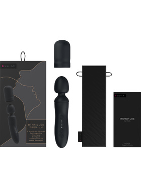 B Swish: Bthrilled Premium, Wand Massager, svart