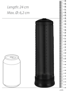 Pumped: Extreme Power Rechargeable Auto Pump, svart