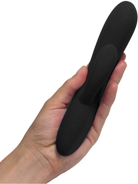 Laid: V.1 Silicone Rabbit Vibrator, svart