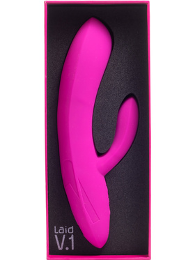 Laid: V.1 Silicone Rabbit Vibrator, rosa