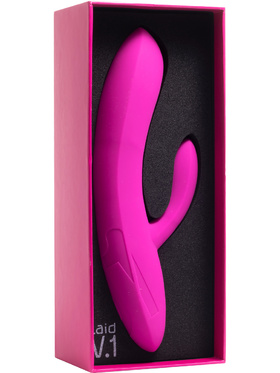 Laid: V.1 Silicone Rabbit Vibrator, rosa