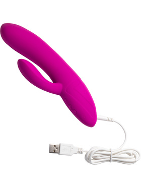 Laid: V.1 Silicone Rabbit Vibrator, rosa