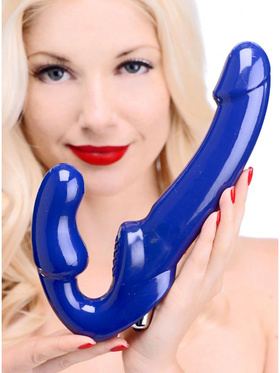 Strap U: Revolver II, Vibrating Strapless Strap On Dildo