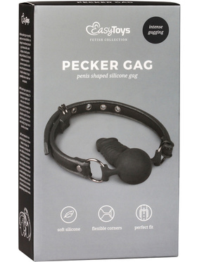 EasyToys: Pecker Gag, Penis Shaped Silicone Gag