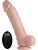 Loadz: Vibrating Squirting Dildo, 22cm, ljus hudton