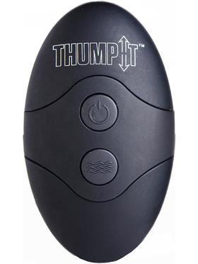 XR Brands: Thump It, 7x Swirled Thumping Anal Plug