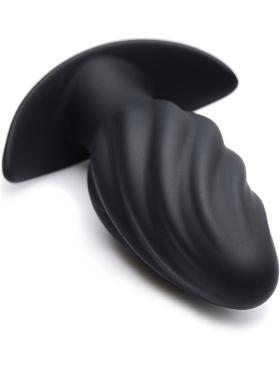 XR Brands: Thump It, 7x Swirled Thumping Anal Plug