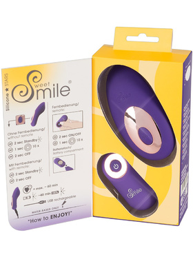 Sweet Smile: Remote Controlled Panty Vibrator, lila