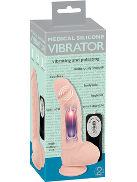 You2Toys: Medical Silicone Vibrator, Vibrating and Pulsating