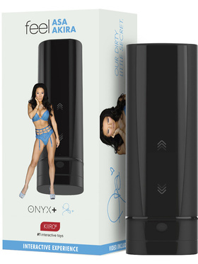 Kiiroo: Onyx+, Interactive Male Masturbator, Asa Akira