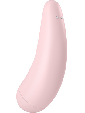 Satisfyer Connect: Curvy 2+, Air Pulse Stimulator + Vibration, rosa