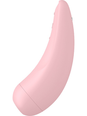 Satisfyer Connect: Curvy 2+, Air Pulse Stimulator + Vibration, rosa