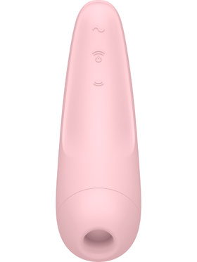 Satisfyer Connect: Curvy 2+, Air Pulse Stimulator + Vibration, rosa