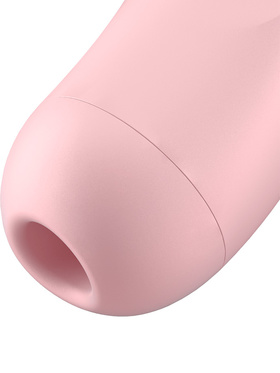 Satisfyer Connect: Curvy 2+, Air Pulse Stimulator + Vibration, rosa