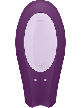 Satisfyer Connect: Double Joy, Partner Vibrator, lila