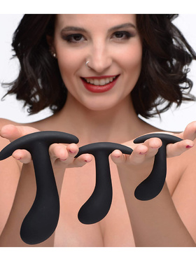 XR Master Series: Dark Delights, 3 Piece Curved Anal Trainer Set