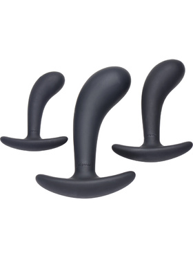 XR Master Series: Dark Delights, 3 Piece Curved Anal Trainer Set