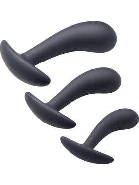 XR Master Series: Dark Delights, 3 Piece Curved Anal Trainer Set