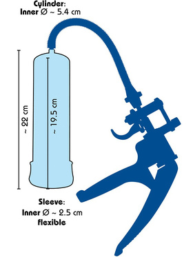 You2Toys: Bang Bang, Penis Pump, blå