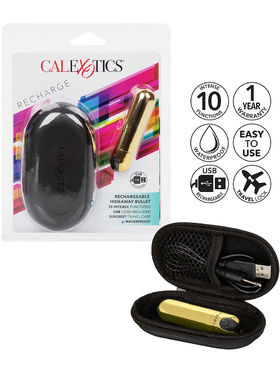 California Exotic: Rechargeable Hideaway Bullet, guld