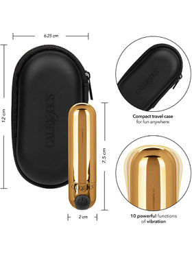 California Exotic: Rechargeable Hideaway Bullet, guld