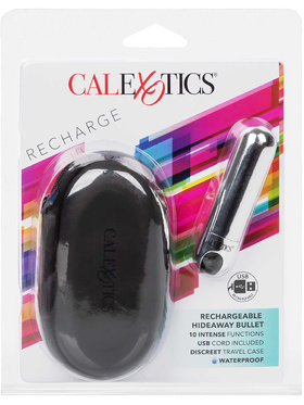 California Exotic: Rechargeable Hideaway Bullet, silver