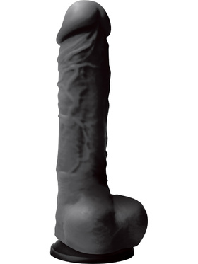 NSNovelties: Colours Pleasures Large Dildo, 24 cm, svart