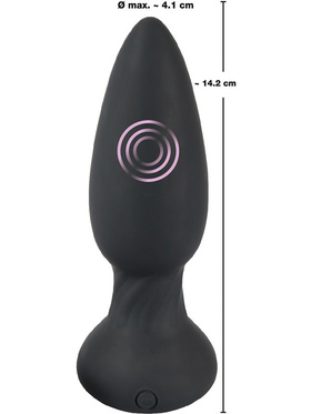 Black Velvets: Remote Controlled Vibrating Plug