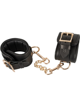 ZADO: Wild Thing, Leather Handcuffs, svart