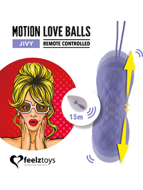 Feelztoys: Remote Controlled Motion Love Balls, Jivy