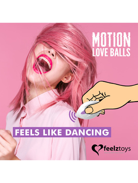 Feelztoys: Remote Controlled Motion Love Balls, Jivy