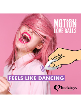 Feelztoys: Remote Controlled Motion Love Balls, Twisty