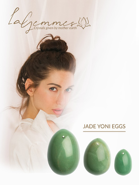 La Gemmes: Yoni Egg Set, Jade (S-M-L)