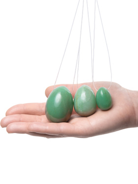 La Gemmes: Yoni Egg Set, Jade (S-M-L)