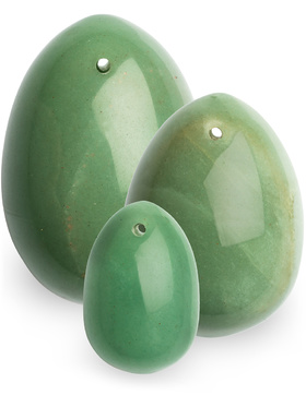 La Gemmes: Yoni Egg Set, Jade (S-M-L)