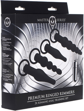 XR Master Series: Premium Ringed Rimmers, Anal Training Set