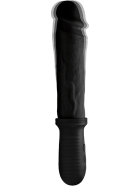 XR Master Series: 8X Auto Pounder, Thrusting Dildo, svart