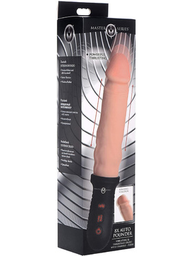 XR Master Series: 8X Auto Pounder, Thrusting Dildo, ljus