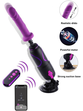 Hismith: Pro Traveler 2.0, Portable Sex Machine with Remote